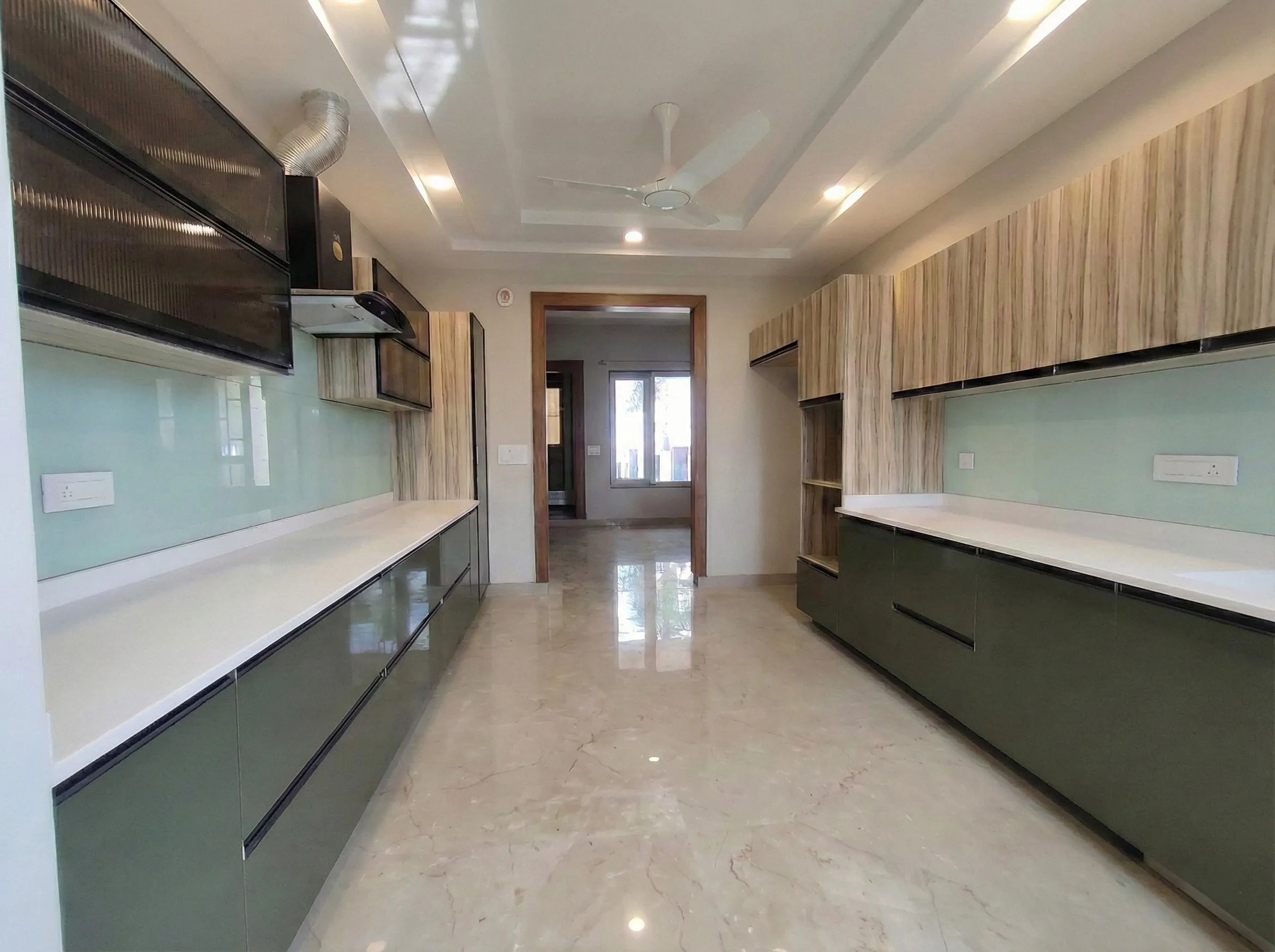 Modular Kitchen Design Service in Haldwani & Uttarakhand (Waterproof Marine Ply & Acrylic Finish Rasoi)